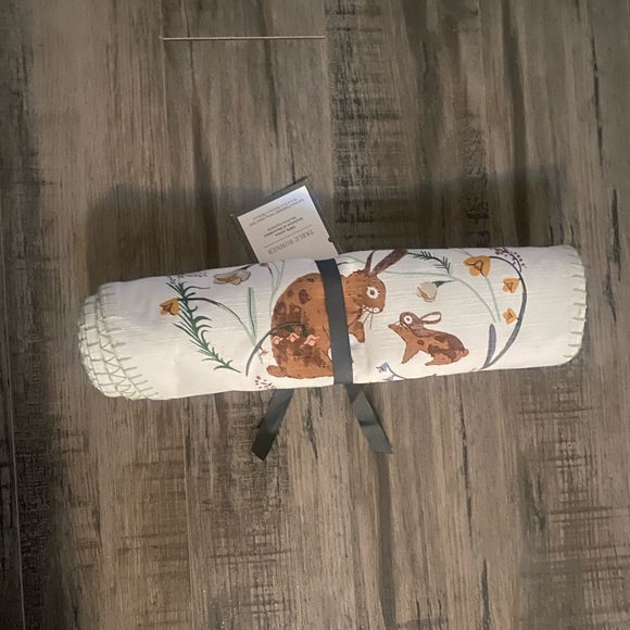 Threshold Cotton Bunny Table Runner - Picture 2 of 3